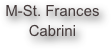 M-St. Frances Cabrini
