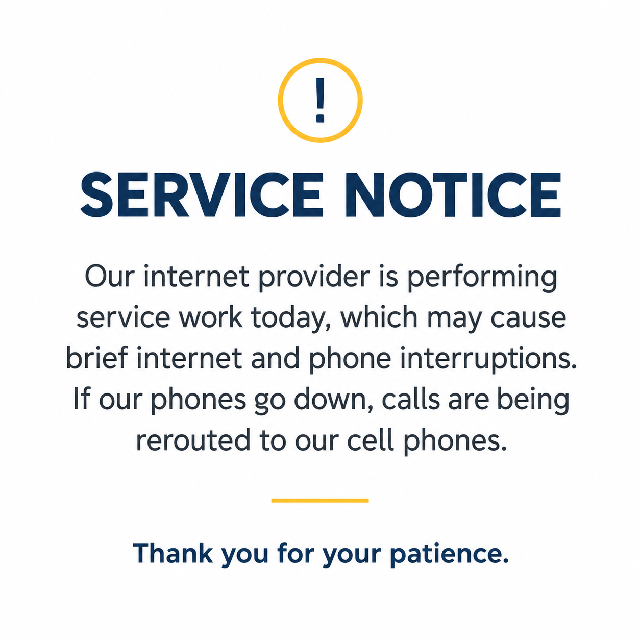 outage
